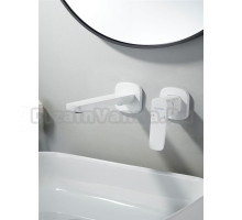 Смеситель для раковины/умывальника встраиваемый Shevanik S9941C, белый