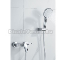 Смеситель для душа с лейкой Shevanik S4716, хром