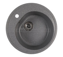 Мойкa ML-GMS102 СТАНДАРТ круглая, темно-серый (309), 500 мм (глуб. чаши 170)