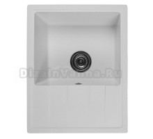 Мойка ML-GMS103 СТАНДАРТ с крылом, белый (331), 570*460*190мм