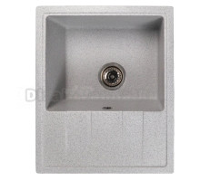 Мойка ML-GMS103 СТАНДАРТ с крылом, серый (310), 570*460*190мм