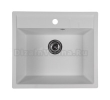 Мойка ML-GMS121 СТАНДАРТ прямоугольная, белый (331), 555*495*190мм