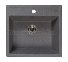 Мойка ML-GMS121 СТАНДАРТ прямоугольная, темно-серый (309), 555*495*190мм