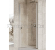 Душевая дверь в нишу Ravak Chrome CSD1-80 профиль сатин, стекло прозрачное