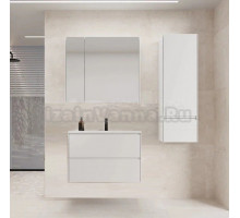 Мебель для ванной комнаты Style Line Лима Plus 70 подвесная, эмаль, белая матовая