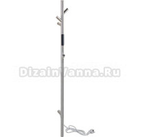 Полотенцесушитель электрический Bemeta 704151011 120x10 см, глянцевый хром, I-образный