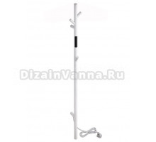 Полотенцесушитель электрический Bemeta 704151014 120x10 см, матовый белый, I-образный