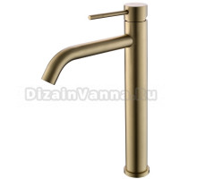 Смеситель для раковины VODA Vessel VSL25G золото