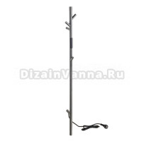 Полотенцесушитель электрический Bemeta 704155015 120x10 см, графит, I-образный