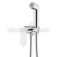 Гигиенический душ VODA Shore SHR01 со смесителем, С ВНУТРЕННЕЙ ЧАСТЬЮ, хром
