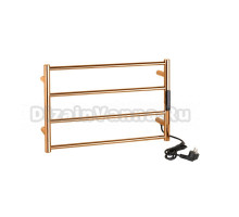 Полотенцесушитель электрический Bemeta 704154081 35x55 см, подключение справа, глянцевая медь, лесенка