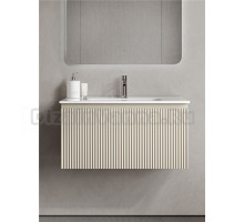 Тумба с раковиной Sancos Snob R 1.0 80 beige soft