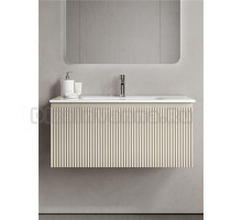 Тумба с раковиной Sancos Snob R 1.0 90 beige soft