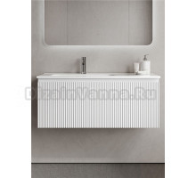 Тумба с раковиной Sancos Snob R 1.0 100, L bianco