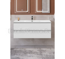 Тумба с раковиной BelBagno Kraft 120 подвесная, bianco opaco, раковина bb1200etl