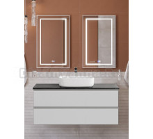 Мебель для ванной комнаты BelBagno Kraft 120 подвесная, bianco opaco, столешница kep-120-mno, раковина BB1304