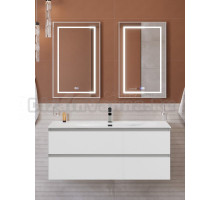 Мебель для ванной комнаты BelBagno Kraft 120 подвесная, bianco opaco, раковина bb-8099-120
