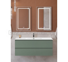 Мебель для ванной комнаты BelBagno Kraft 120 подвесная, матовая еловая, раковина bb1200etl