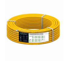 Гофрированная труба Vetona 25A гофрированная, отожженная в оболочке, желтая, 5 м