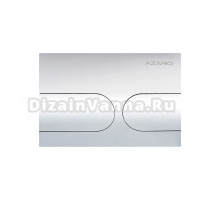 Кнопка смыва для унитаза AZARIO NEW-TS AZ-SS-001-CH нержавеющая сталь, цвет глянцевый хром