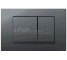 Кнопка смыва для унитаза CHARUS Minimalista FP.310.GRP.01 АБС-пластик, цвет графит