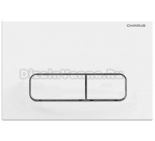 Кнопка смыва для унитаза CHARUS Elegia FP.320.12.01 АБС-пластик, цвет матовый белый