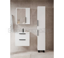 Мебель для ванной комнаты VIANT Сицилия 80 подвесная, 2 ящика, матовая белая