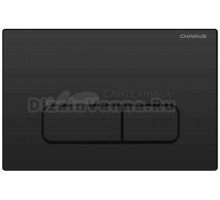 Кнопка смыва для унитаза CHARUS Elegia FP.320.DW.01 АБС-пластик, цвет матовый черный