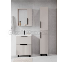 Мебель для ванной комнаты VIANT Сицилия 60 напольная, 2 ящика, капучино