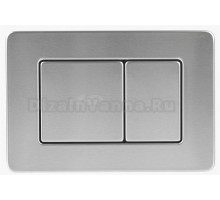 Кнопка смыва для унитаза CHARUS Robusto FP.310.BSS.05 нержавеющая сталь, цвет сталь