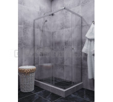 Душевой уголок Triton Вента Хром Щ0000074409 120х90, стекло прозрачное, профиль глянцевый хром