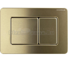 Кнопка смыва для унитаза CHARUS Robusto FP.310.BTG.05 нержавеющая сталь