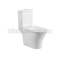 Унитаз-компакт напольный BelBagno Acqua Tor безободковый, с микролифтом