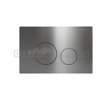 Кнопка смыва для унитаза AZARIO NEW-TS AZ-SS-002-BR нержавеющая сталь, цвет матовый серый
