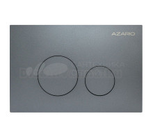 Кнопка смыва для унитаза AZARIO NEW-TS AZ-SS-002-GG нержавеющая сталь, цвет матовый серый