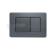 Кнопка смыва для унитаза AZARIO NEW-TS AZ-SS-003-GG нержавеющая сталь, цвет серый