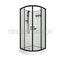 Душевая кабина Triton Прайм Блэк Щ0000077366 90х90 А без крыши