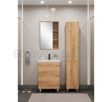 Мебель для ванной комнаты SanStar Diva 50 напольная, Gold Kraft, раковина Como 50