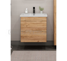 Тумба под раковину без столешницы SanStar Diva 50 подвесная, Gold Kraft