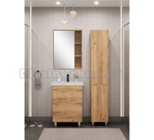 Мебель для ванной комнаты SanStar Diva 60 напольная, Gold Kraft, раковина Fest 60