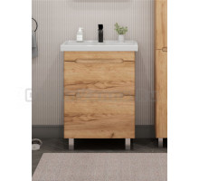 Тумба с раковиной SanStar Diva 60 напольная, Gold Kraft, раковина Фостер 60