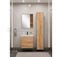 Мебель для ванной комнаты SanStar Diva 60 подвесная, Gold Kraft, раковина Фостер 60