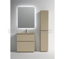 Мебель для ванной комнаты Sancos Folk Floor 80 напольная, капучино