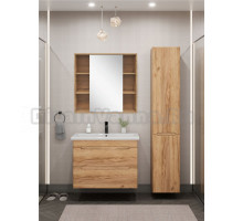 Мебель для ванной комнаты SanStar Diva 80 подвесная, Gold Kraft, раковина Фостер 80