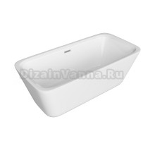 Акриловая ванна Grossman Cristal GR-2023 170x80 см, отдельностоящая, белая, с донным клапаном