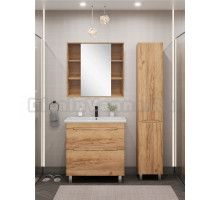 Мебель для ванной комнаты SanStar Diva 100 напольная, Gold Kraft, раковина Фостер 100