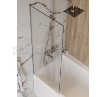 Шторка на ванну 60х140 см Maretti Marta MA41F6014099-015, профиль хром