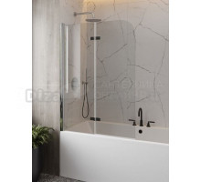 Шторка на ванну 100х140 см Maretti Valentina VA41R100140097-015, профиль хром