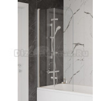 Шторка на ванну 80х140 см Maretti Valentina VA41R8014097-015, профиль хром