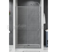 Душевая дверь в нишу AZARIO Shanghai AZ-Y43-110-MGR-CL 110 см, профиль матовый графит, стекло прозрачное